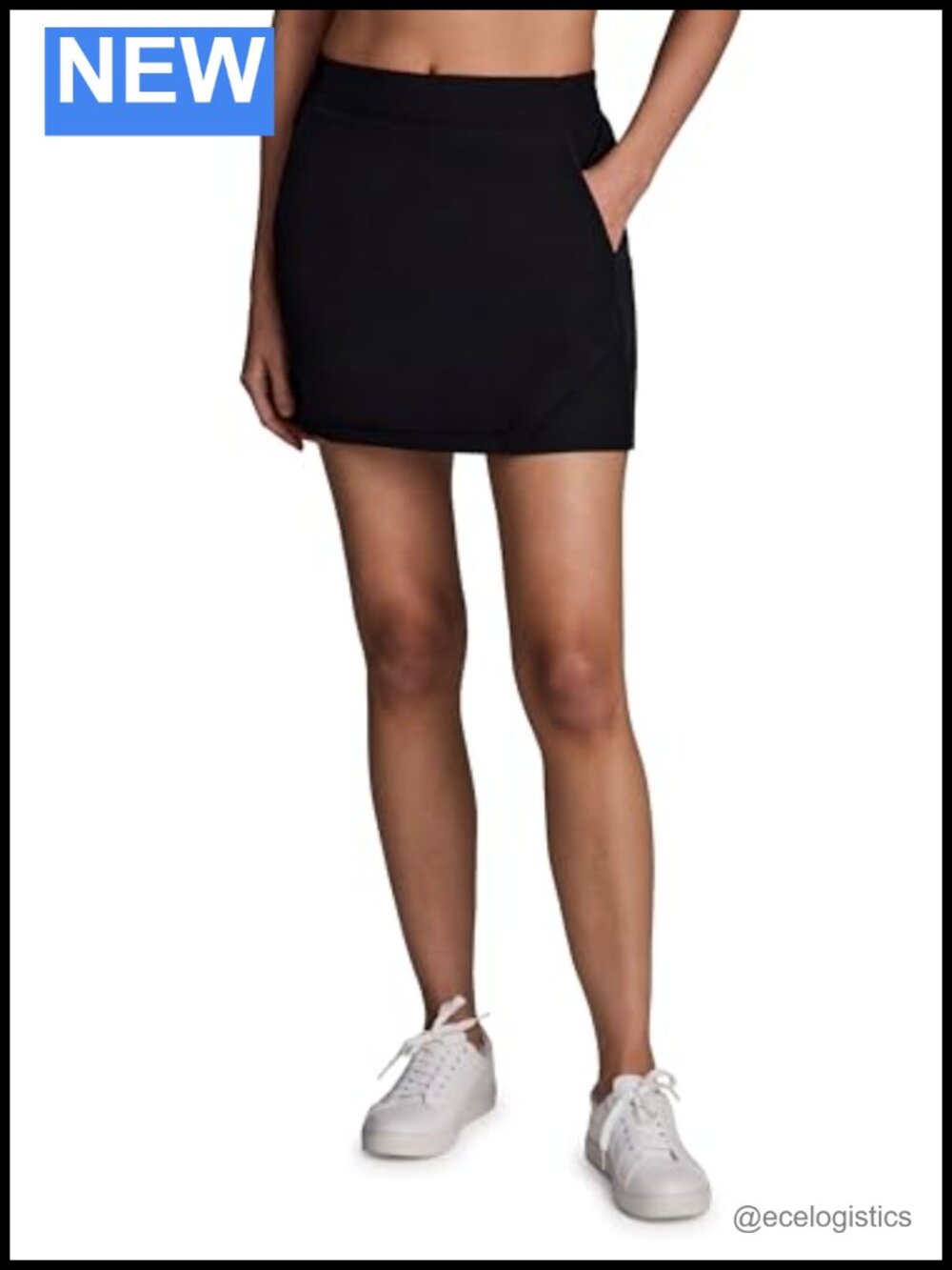 RBX Active Skort Quick Drying Stretch Woven Tennis Golf Skirt Built-in Shorts